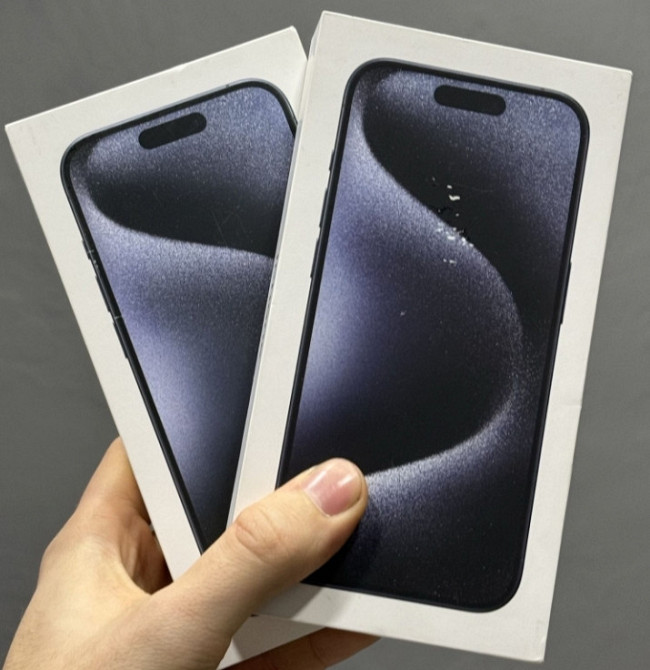 Новий: iPhone 15 Pro 128Gb. Blue Titanium Київ - фото 1