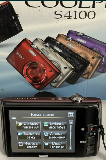 Фотоаппарат Nikon COOLPIX S 4100 Киев - изображение 4