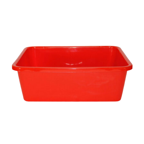 Таз 8л прямокутний червоний Ламела Житомир - изображение 1