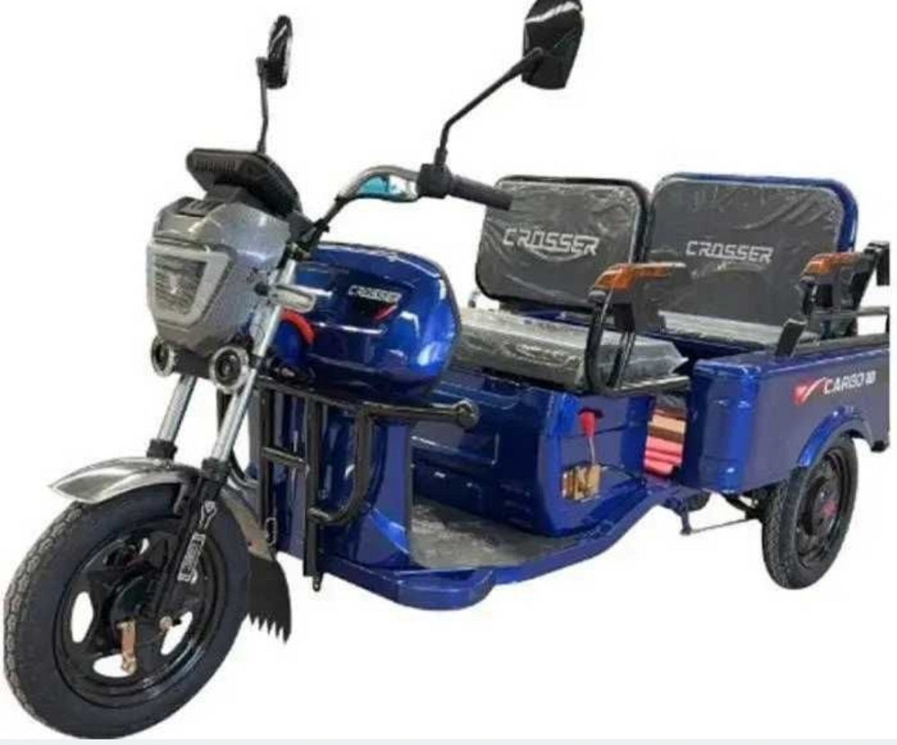 Електротрицикл вантажний Crosser CARGO 10 60 V / 32 Ah / 1000 W- Синій. Харків - фото 2