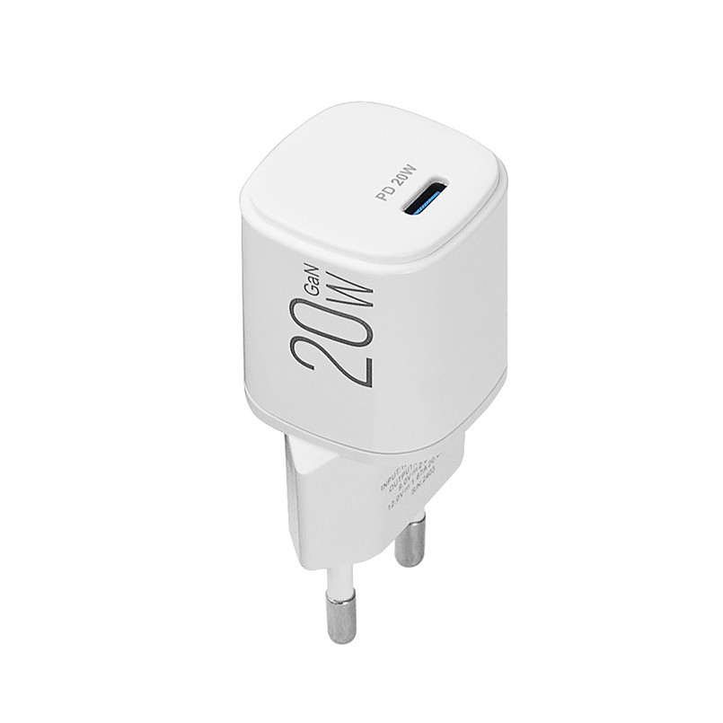 Сетевое зарядное устройство Brevia ePowerGaN PD20W USB-C белый Львов - изображение 2
