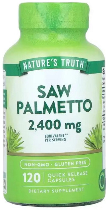 Со Пальметто Nature's Truth Saw Palmeto 2400 мг 120 капс Киев - изображение 1