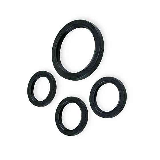 Сальник вала 05 Кременчуг силикон 4шт (1бол.+3мал) (70х90х10+40х56х7(3)) КРТ коленчатого Мукачево