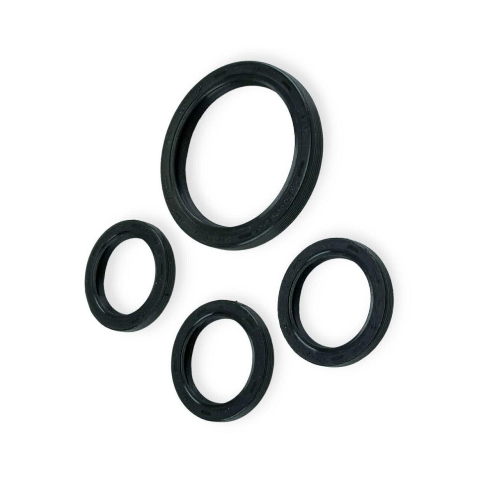 Сальник вала 05 Кременчук силікон 4шт (1бол.+3мал) (70х90х10+40х56х7(3)) КРТ колінчастого Мукачево - фото 1