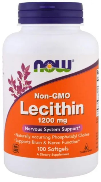 Лецитин Now Foods Lecithin 1200 мг 100 капсул Киев - изображение 1