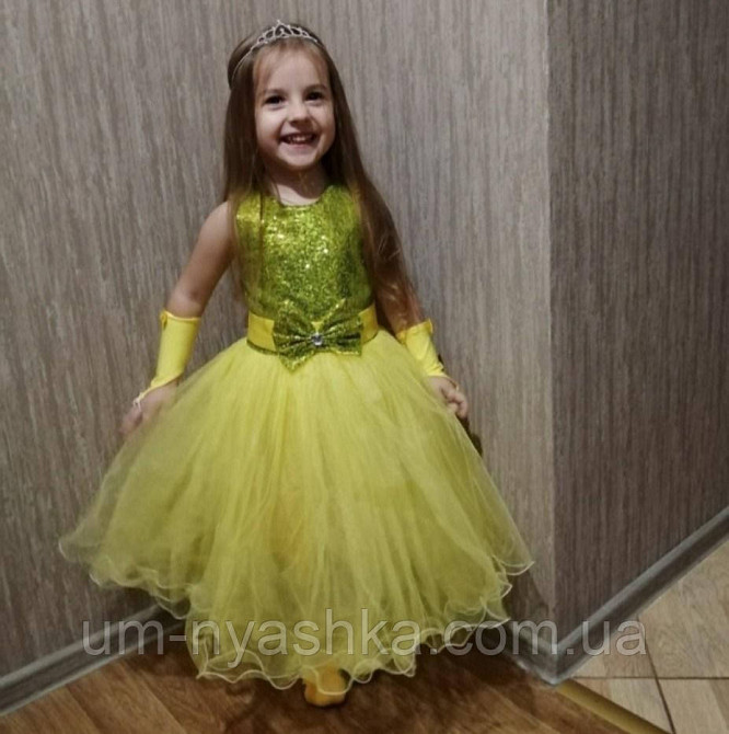 Дитячі святкові сукні з паєтками на зростання 92-110 Кривий Ріг - фото 9