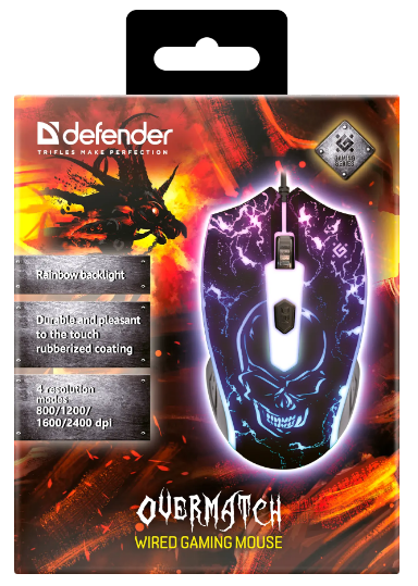 Миша Defender Overmatch GM-069 (52069) (6652130) Київ - фото 4