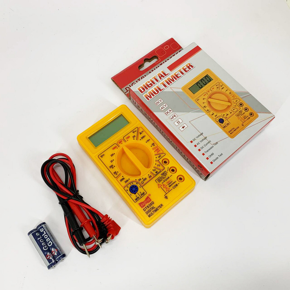 Тестер професійний HAOYUE, Тестер напруги постійного струму, Цифровий мультиметр для струму LP-32 Львів - фото 1