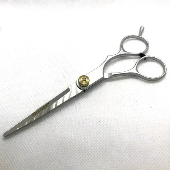 Перукарські ножиці Zinger суцільнометалеві, розмір від болта – 6 см Київ