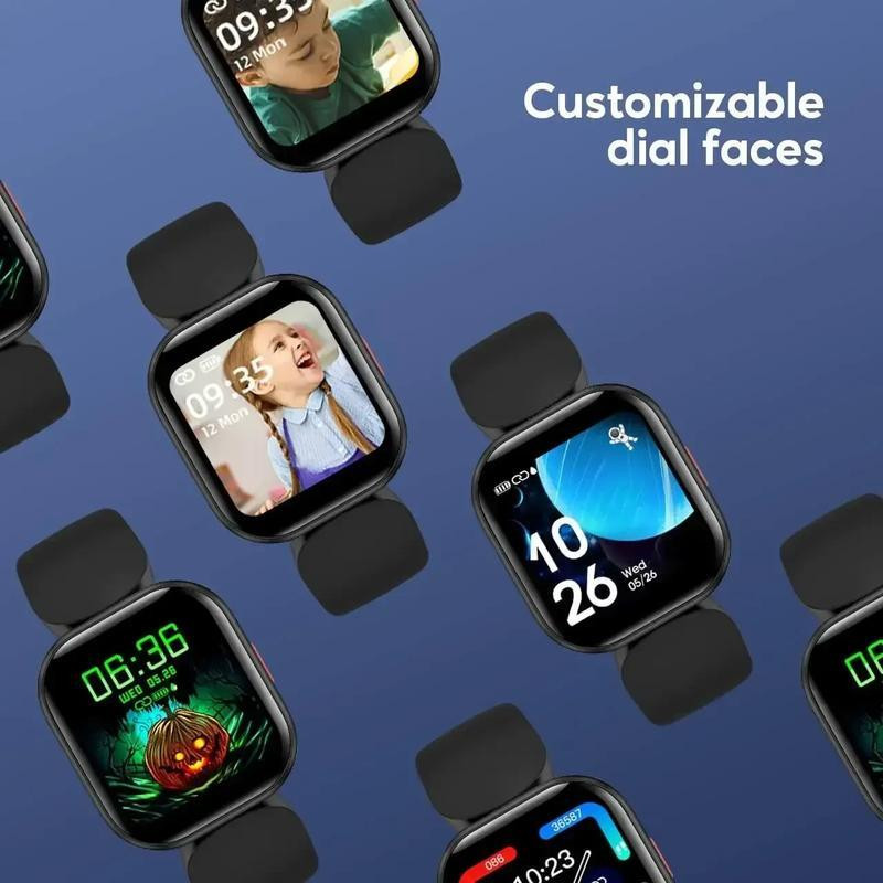 Детские смарт-часы Kids Fitness Tracker H39 Фиолетовые (IP68, Экран 1.4