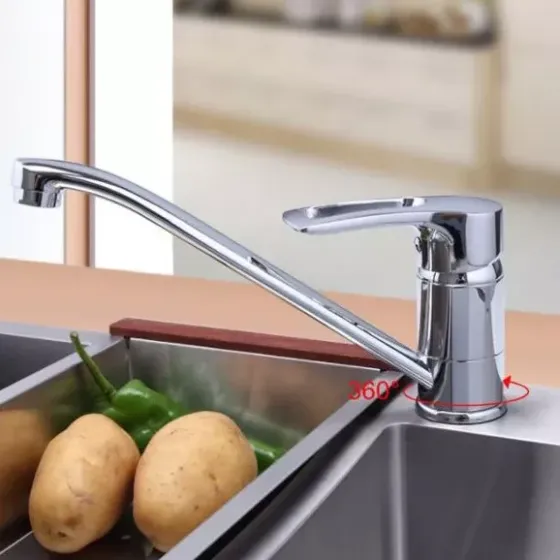 Змішувач для кухні Frap F4966 хром Київ