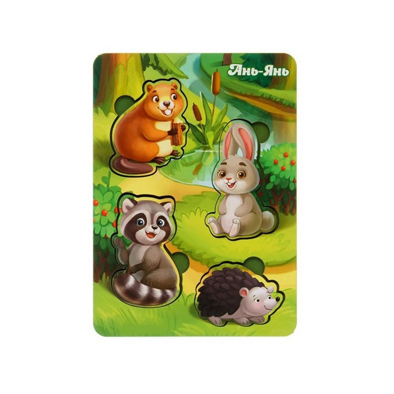 Деревянный пазл 