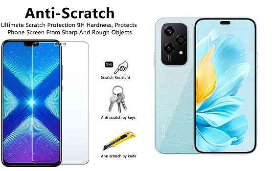 Защитное стекло NeoGlass для Honor 200 Lite – ультрапрозрачное и устойчивое Киев