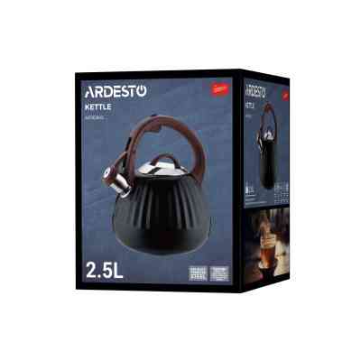 Чайник Ardesto Gemini 2.5 л Чорний (AR1958KS) Винница