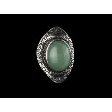 Перстень женский стильный  с Нефритом Киев - изображение 1