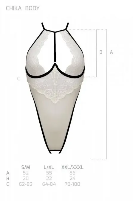 Боді CHIKA BODY cream S/M - Passion Львов - изображение 5