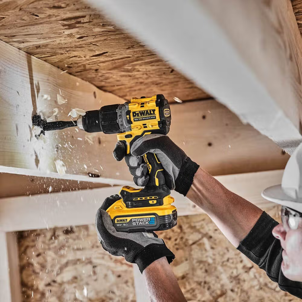 Дриль-шурупокрут акумуляторний безщітковий ударний DeWALT DCD805H2T : з АКБ 2шт-18V 5 Ah, 90 Нм Київ - фото 7