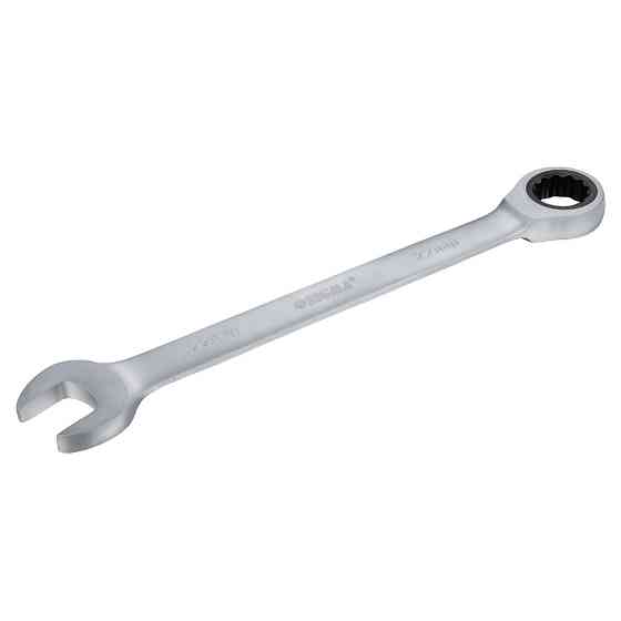 Ключ рожково-накидной трещоточный 22мм CrV SIGMA (6022221) Киев