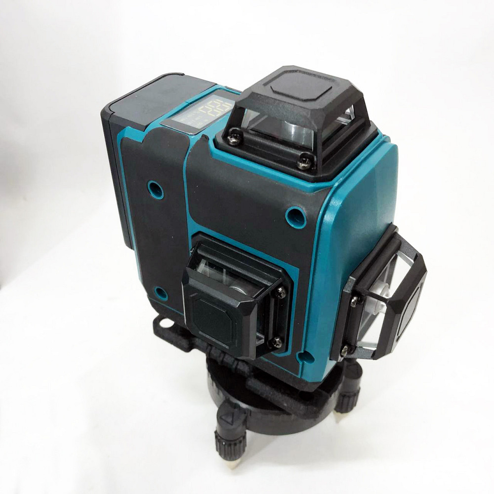 Уровень лазерный линейный нивелир аккумуляторный Laser 4D, 16 линий, рабочее растояние 30м, в чемодане XZ-85 Львов - изображение 5