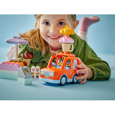 Конструктор LEGO DUPLO Bluey Путешествие с мороженым с Блуи (10458) Винница - изображение 6