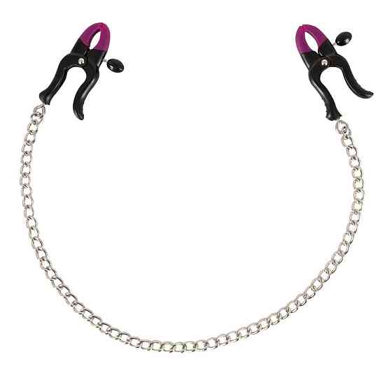 Зажимы для сосков - Bad Kitty Silicone Nipple Clamps Sex Aura Киев