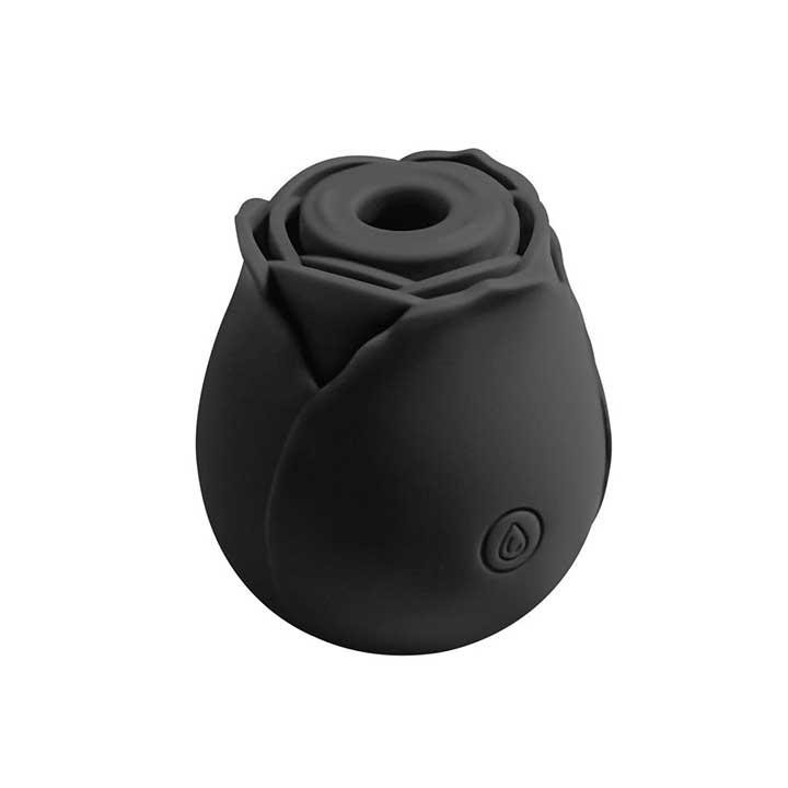 Кліторальний вакуумний вібратор Red Rose Чорний Вінниця - фото 2