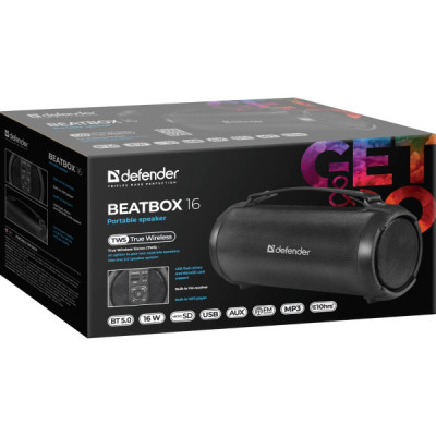 Акустична система Defender Beatbox 16 Black (65216) Вінниця - фото 5