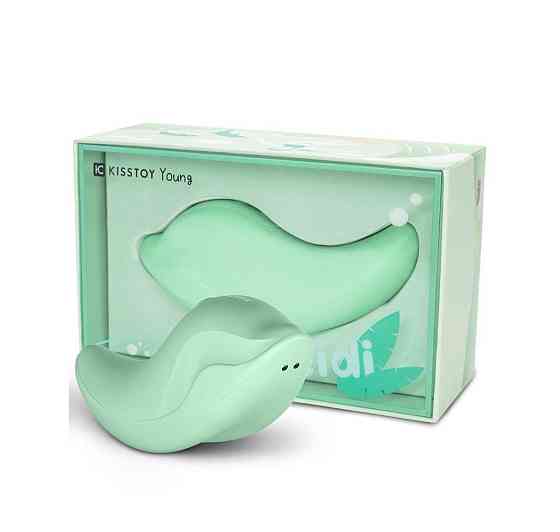 Вибратор и клиторальный стимулятор KISSTOY Heidi Green Sex Aura Киев