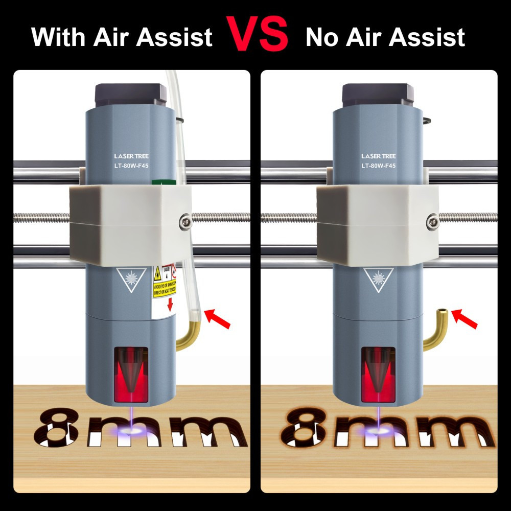 Лазерний модуль 80 Вт для гравірування та різання Київ - фото 3