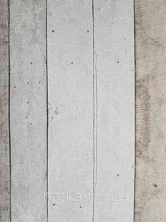 Обои флизелиновые эко Decoprint Essentials EE22568 под дерево доска с эффектом старения песочные молочные Киев