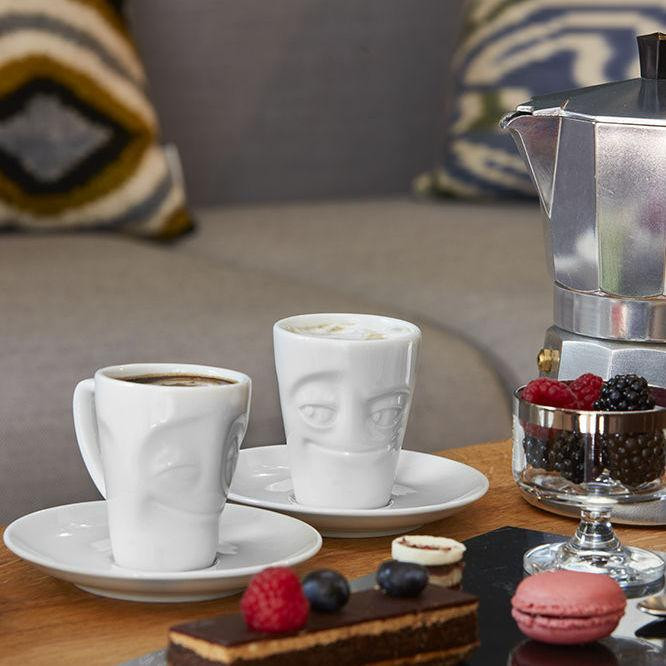 Espresso чашка з ручкою Tassen "Дякую!" (80 мл), порцеляна Рівне - фото 2