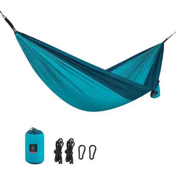 Туристичний двомісний гамак Naturehike NH21DC011 290х180см (Блакитний) Вінниця