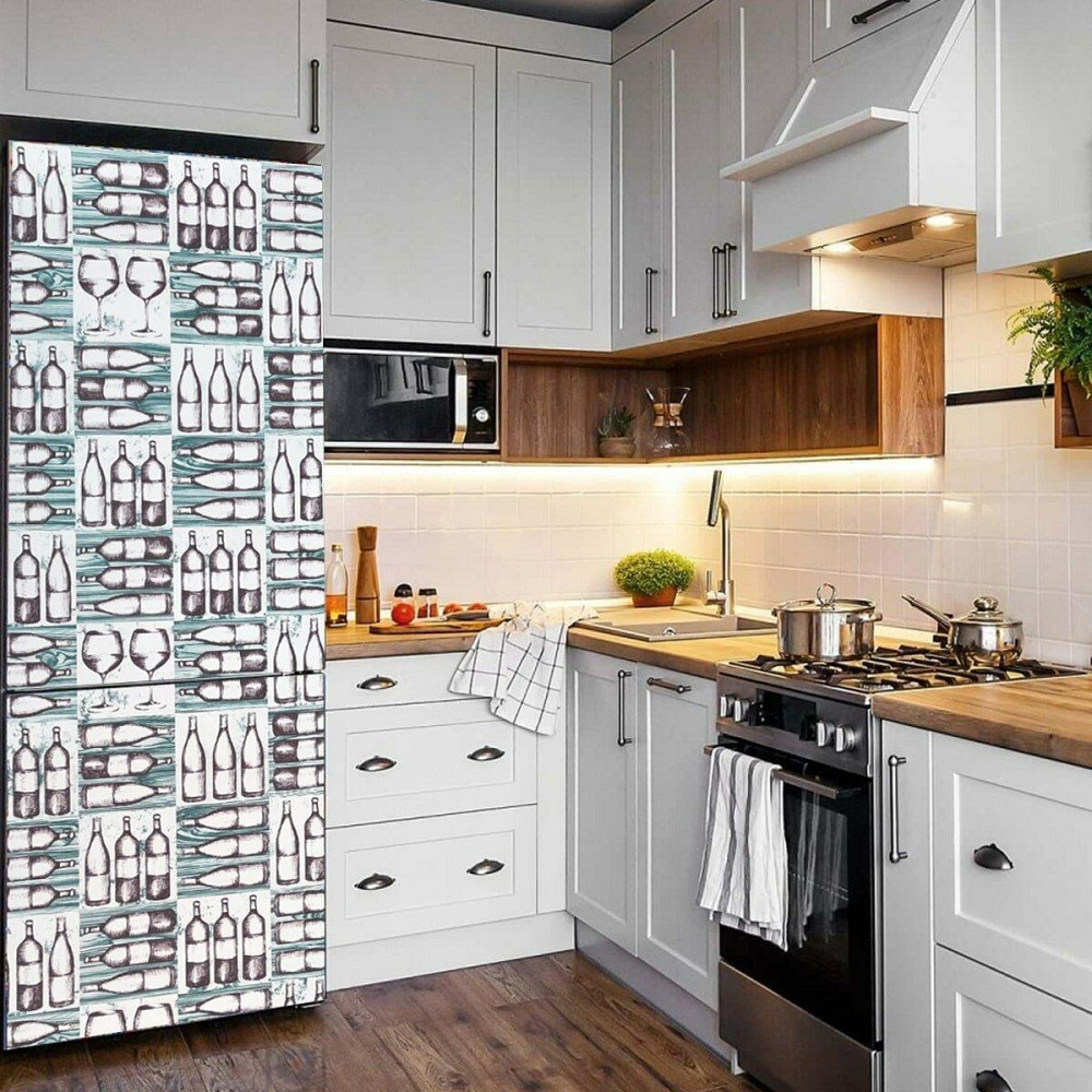 Самоклеющаяся пленка на бумажной основе 0,45х10м х 0,07мм Винная SW-00000798 Киев - изображение 5