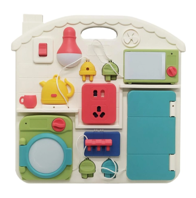 Бізіборд розвиваючий звук підсвічування англійською на батарейках (25889 E) Чернігів - фото 1