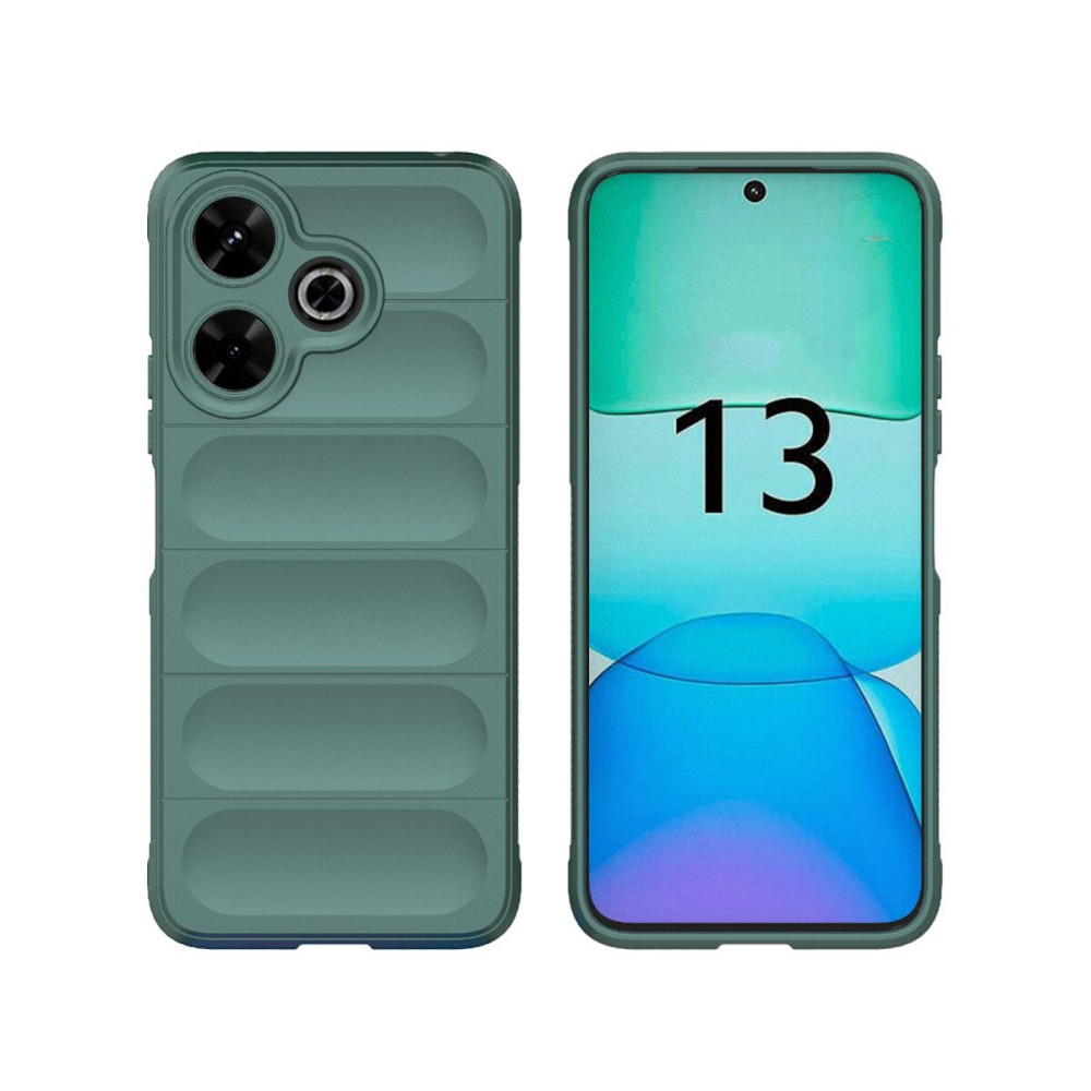 Чохол для смартфона Cosmic Magic Shield for Xiaomi Redmi 13 4G Dark Green (MagicShXi134GGreen) Киев - изображение 1