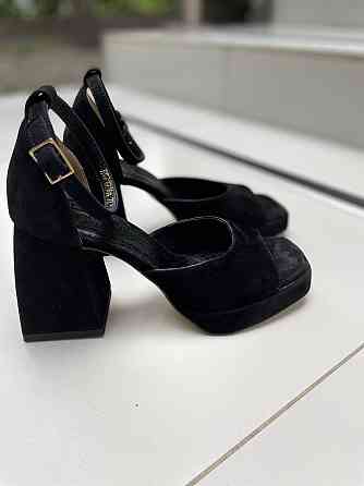 SANTINI Босоніжки жіночі SANTINI 212189-21 чорні (літо, замша натуральна) (5507) Коломия