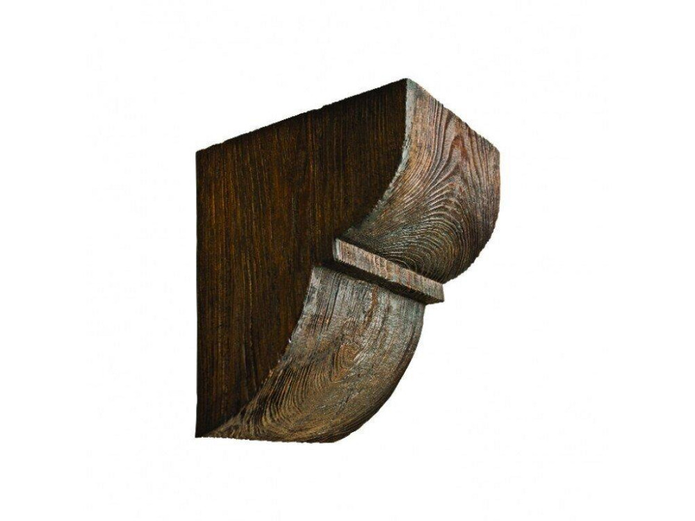 Консоль балки поліуретанова DECOWOOD модерн ED 015 classic дуб темний 19х17 Дніпро - фото 1