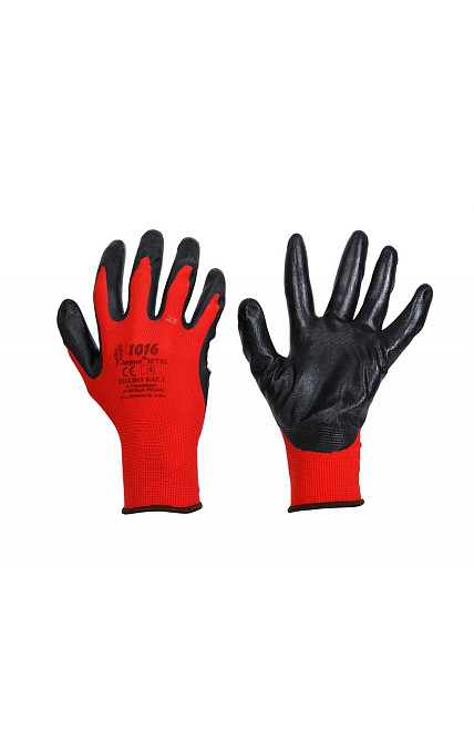 Рукавички стрейч вампірки чоловічі червоно-чорні Харків - фото 2