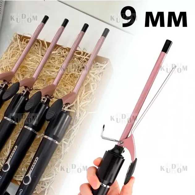 Щипці для укладання волосся тонкими кучерями GEMEI GM-2825 1 режим роботи, нагрівання до 130 ° С від мережі 220в Одеса - фото 1