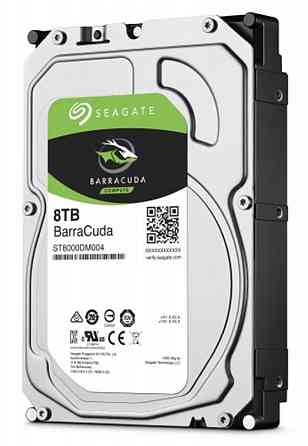 Накопичувач HDD SATA 8.0TB Seagate BarraCuda 5400 rpm 256MB (ST8000DM004) 3.5" Харків