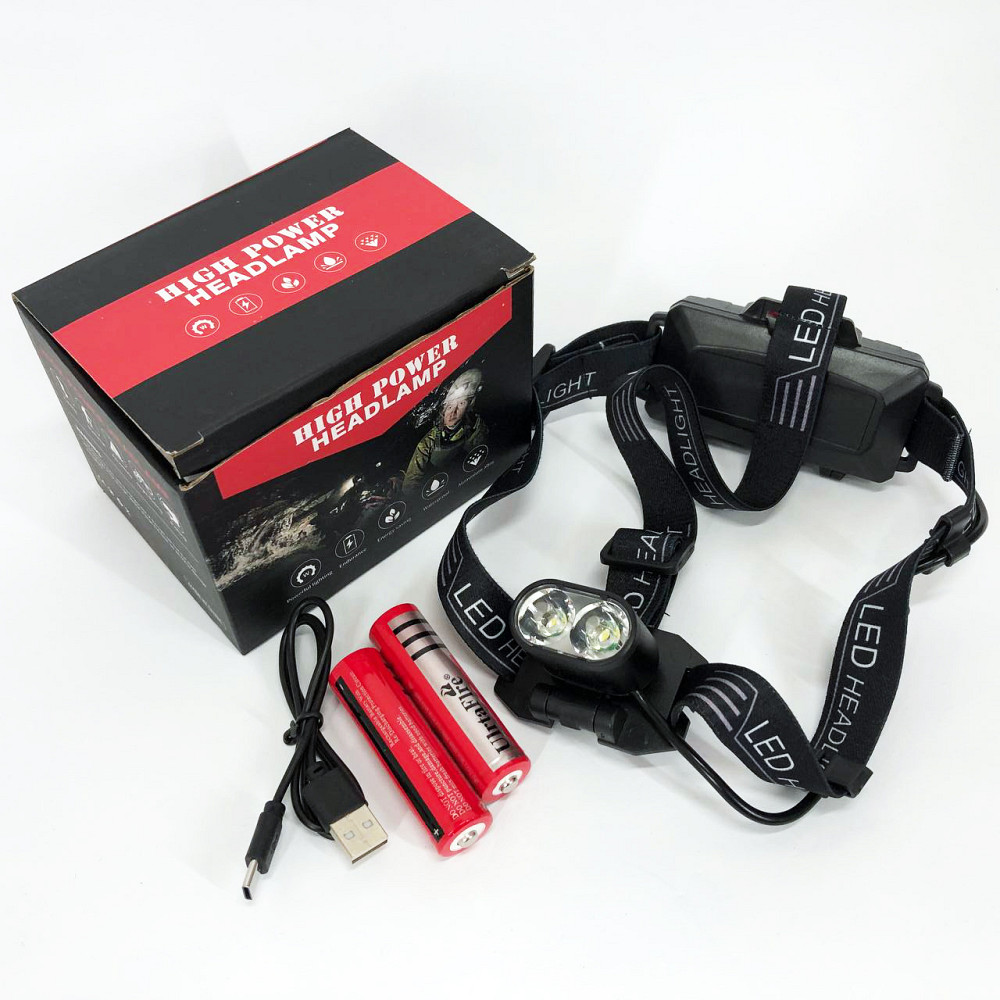 Потужний універсальний акумуляторний налобний ліхтар Police, Тактичний ліхтар з ремінцем для голови CX-99 Львів - фото 9