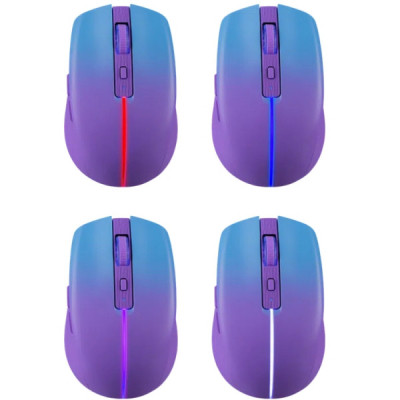 Мышка Defender Mystery MM301 LED Wireless/Bluetooth Violet (52301) Винница - изображение 8