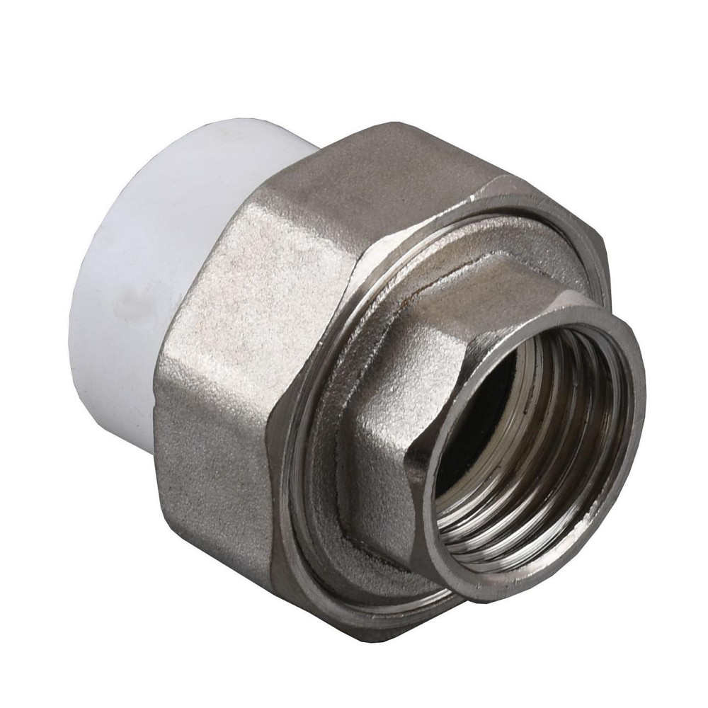 Муфта РОЗБІРНА внутр. різьба Kalde PPR ф40х1 1/4 (білий) 12098 (000017834) Київ - фото 1