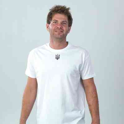 Футболка Sol's Imperial 190 Тризуб білий S (11500102/141S) Винница