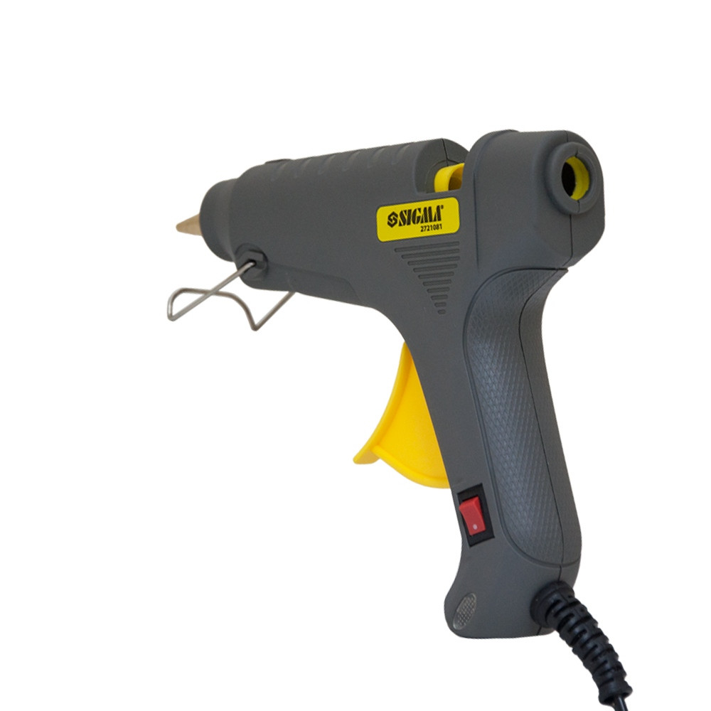 Sigma Пистолет термоклеевой с выключателем Ø11.2мм 60(100)Вт SIGMA (2721081) Коломия - фото 5