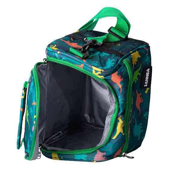 Ланч бег термосумка дитяча 5 (л) для ланчу, пікніка сумка для їжі в школу сумка холодильник Зелений HP-14-12 Київ