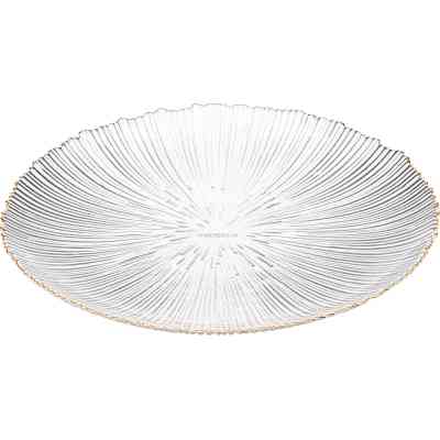 Тарелка Ardesto Mallow, 21см, скло, прозорий (AR5012) Винница