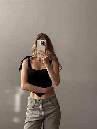 Женский стильный корсет на змейке королевский шелк Черный, 44/46 Одесса