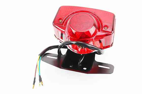 Ліхтар задній ALPHA, чорна ніжка під два болти (якісний), тип 1 Киев