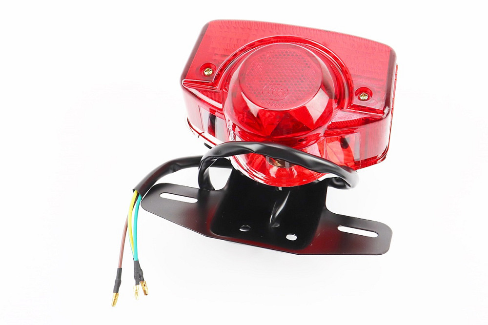 Ліхтар задній ALPHA, чорна ніжка під два болти (якісний), тип 1 Киев - изображение 1